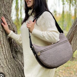 Borbonese Luna Bag - Medium crossbody eco friendly
